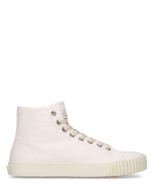 margiela canvas tabi