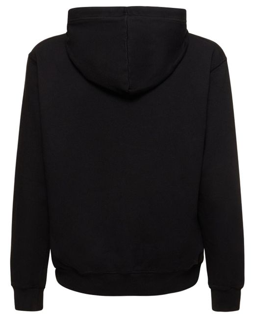 DSquared² Black Logo Cool Fit Cotton Hoodie for men