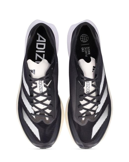 Adidas Originals White Adizero Adios 8 Sneakers for men