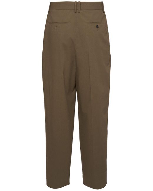 Hombre Pantalones De Algodón The Row de hombre de color Natural