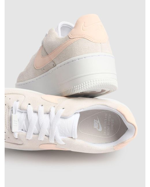 nike grey ice air force 1 sage trainers