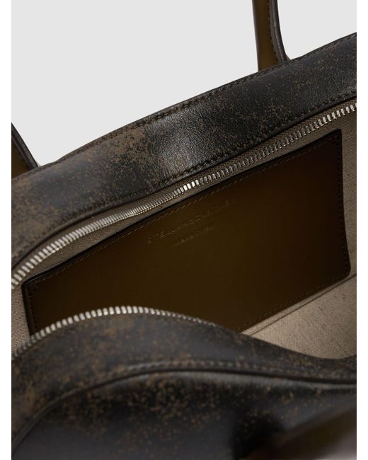 Stella McCartney Ryder Trompe O' Loeil Print ショルダーバッグ Black