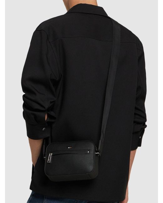 BOSS☆ray クロスボディバッグ リサイクルポリエステル black メンズ BOSS Ray クロスボディバッグ ブラック | Lyst