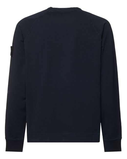 Stone Island Ghost Crewneck Sweatshirt in Blue für Herren