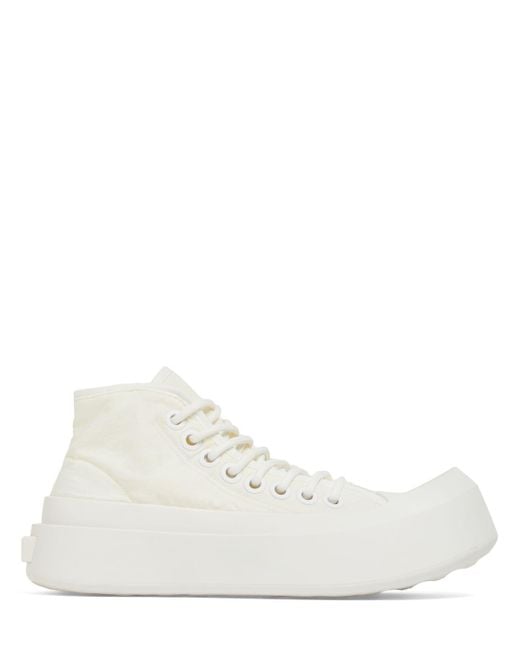 Bottega Veneta White 45Mm City Nylon Sneakers for men