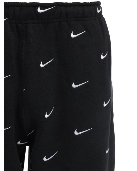 Nike Nrg Swoosh Logo Cotton Blend Pants 