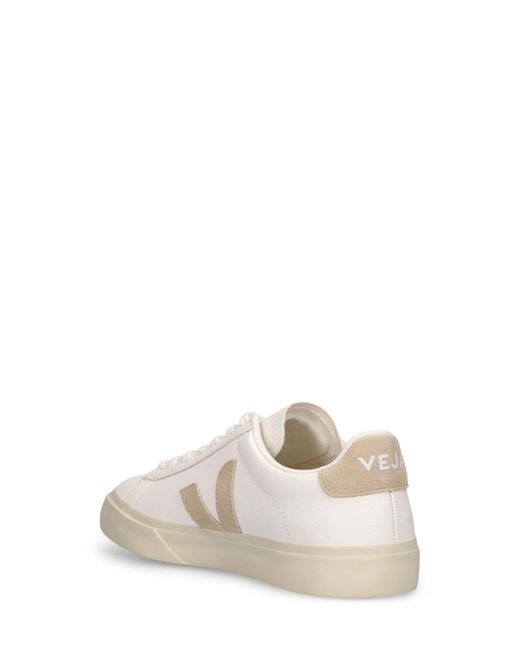 Veja Natural Campo Low Leather Sneakers