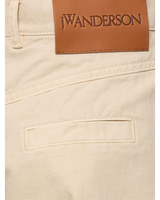 J.W. Anderson Natural Twisted Cargo Pants