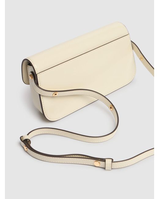 Tory Burch Natural E/w Robinson Brushed Leather Bag