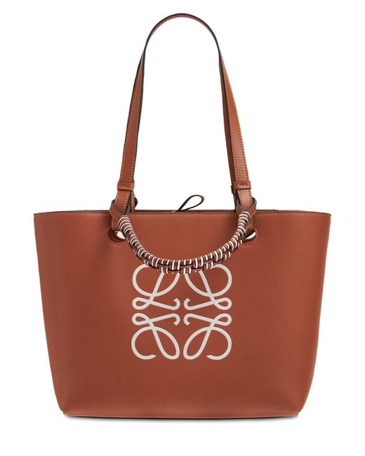 loewe small anagram tote bag