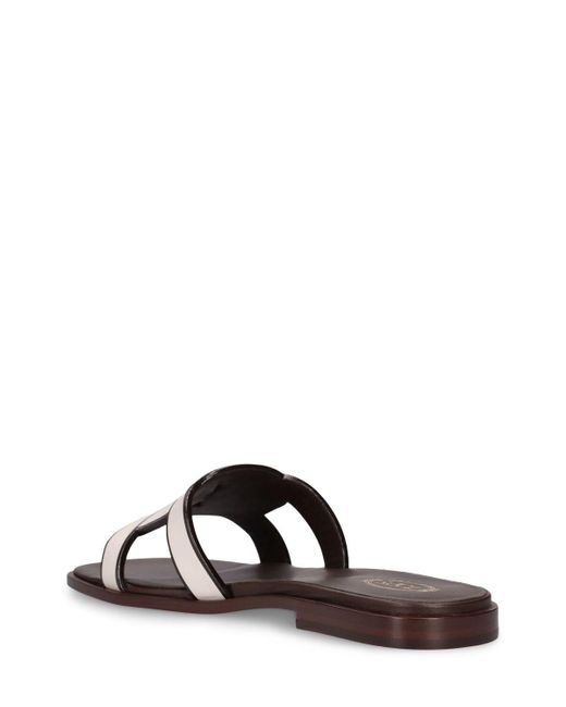 Tod's White Lederschuhe