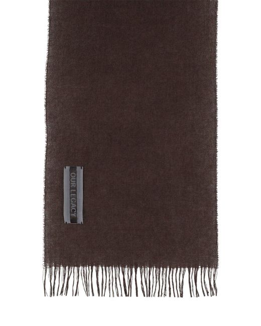 Our Legacy - Cottage Scarf Oak Grey Wool