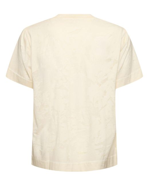 1017 ALYX 9SM Natural Logo Print Translucent S/s T-shirt for men