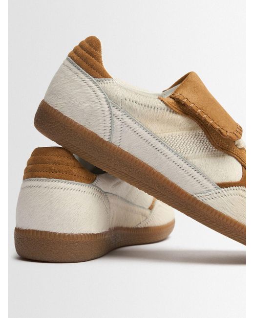 Alohas Natural Damen Sneakers Aus Leder „Club“