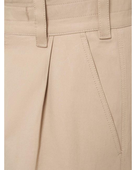 Pantalones cargo algodón Dolce & Gabbana de hombre de color Natural