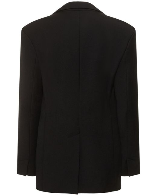 TOVE Black Ade Tailored Cotton Blend Jacket