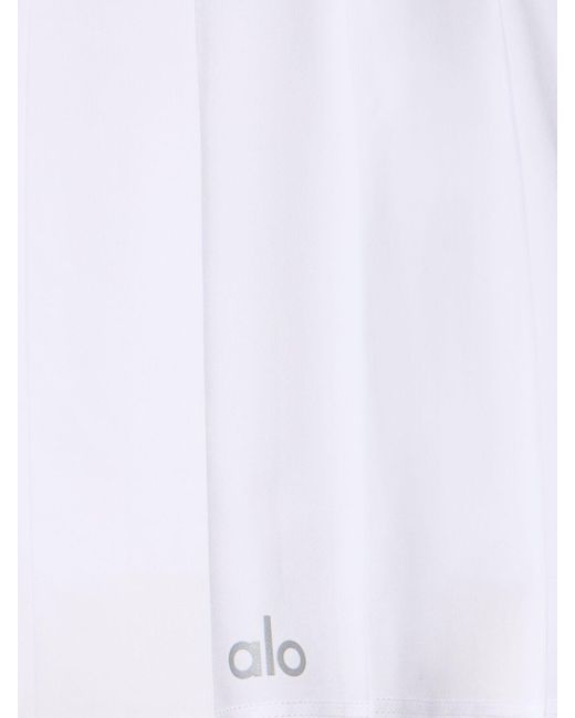 Falda de techno Alo Yoga de color White
