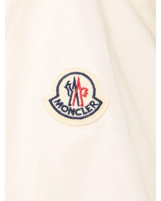 Moncler パフスリーブコットンtシャツ Natural