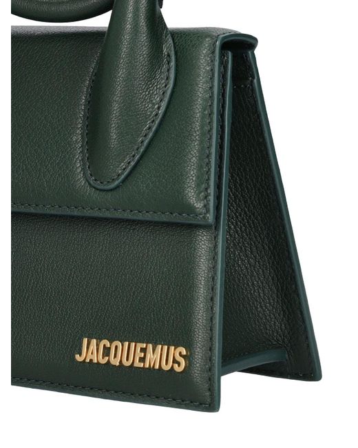 Jacquemus Le Chiquito Noeud ソフトグレインレザーバッグ Green