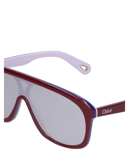 Chloé Brown Mountaineering After Ski Sunglasses