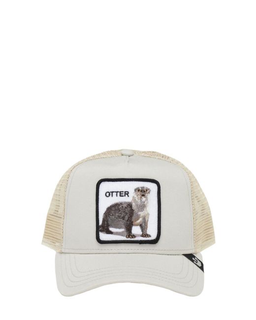 Goorin Bros Natural Otter Patch Trucker Hat for men