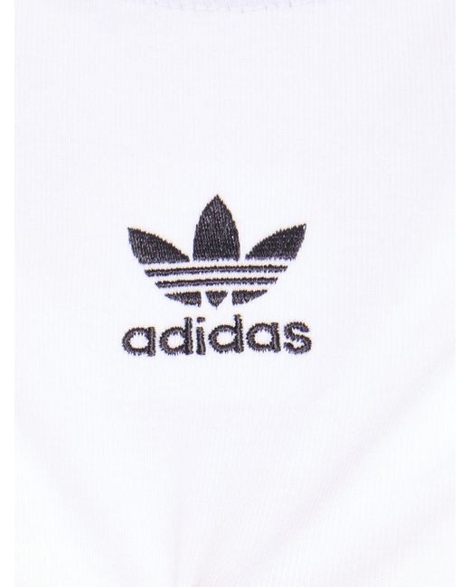 Adidas Originals 3 Stripes Tシャツ Blue