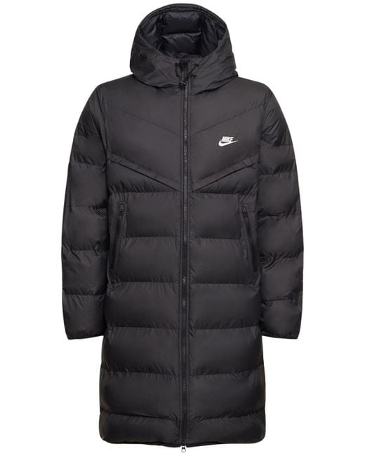 Storm-FIT Windrunner Long Parka Jacket Nike pour homme en coloris Black