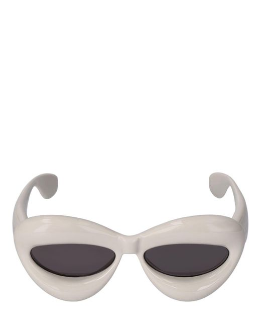 Loewe Gray Inflated Cat-eye Sunglasses