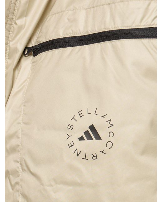Adidas By Stella McCartney ショートリサイクルテックパファージャケット Natural