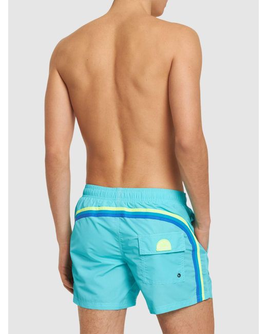Bañador shorts de nylon Sundek de hombre de color Blue