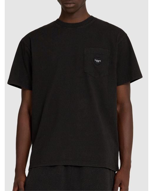 メンズ Carhartt Ingo シングルジャージーtシャツ Black