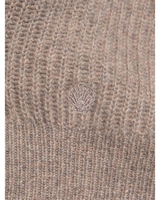 Loulou de Saison Brown Bastia Oversize Cashmere Cardigan