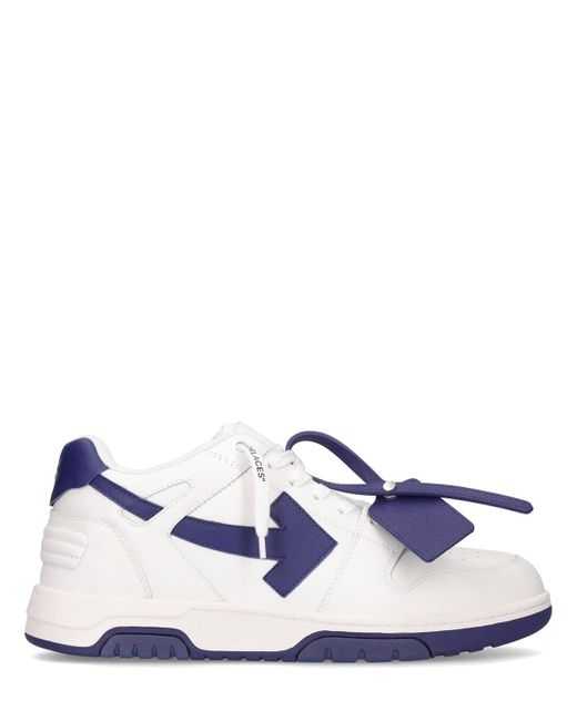 Off-White c/o Virgil Abloh Out Of Office Leather Low Top Sneakers for ...