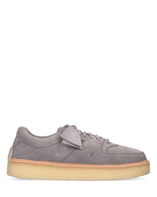 Clarks Sandford Suede Lace-up Shoes in Gray for Men | Lyst