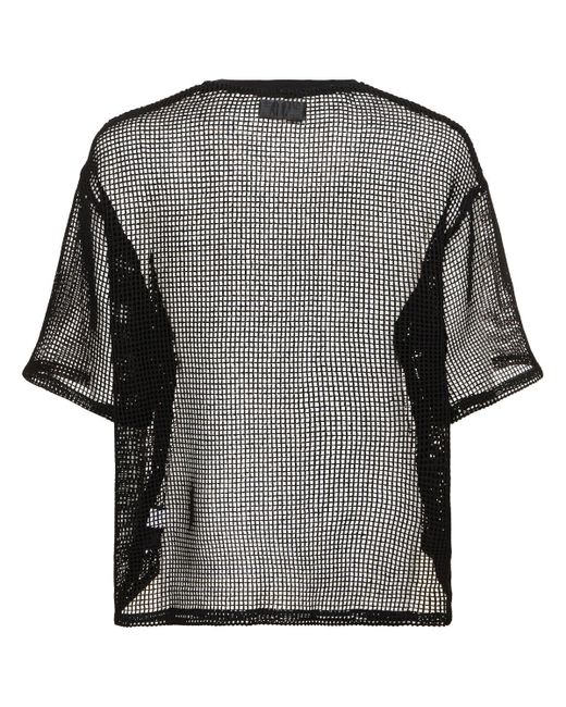 T-shirt loose fit in cotone di 4SDESIGNS in Gray da Uomo