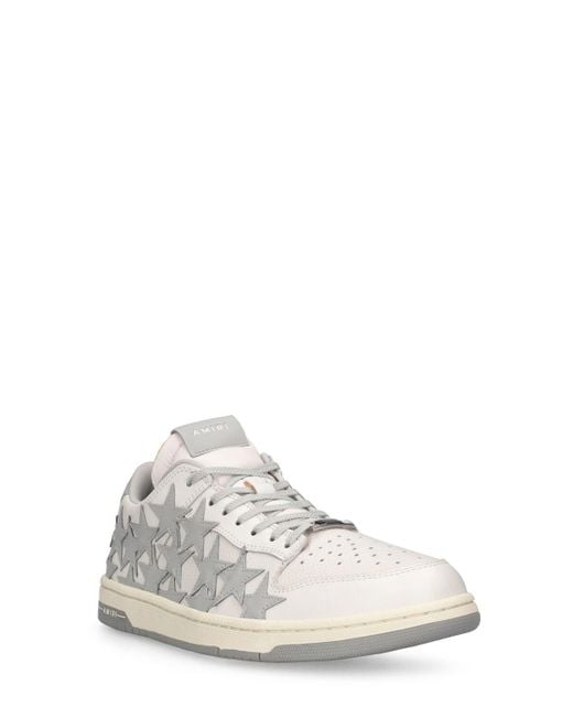 Amiri White Stars Cashmere Low Top Sneakers for men