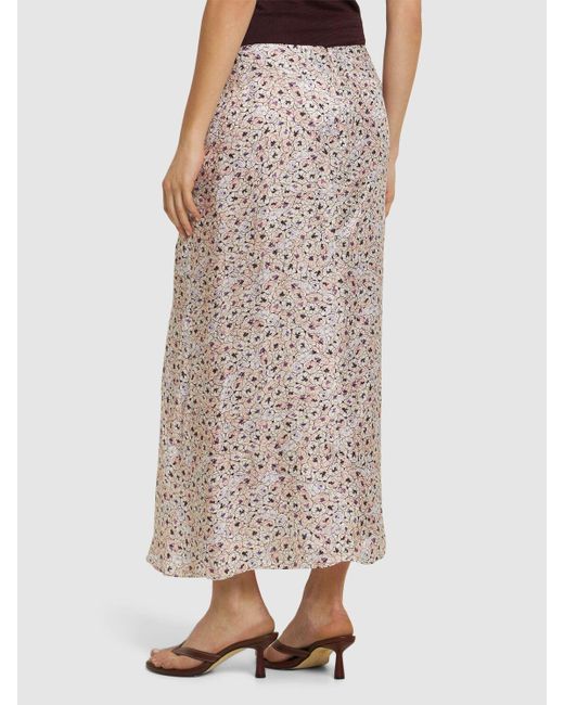Isabel Marant Lisanne シルクブレンドスカート Multicolor