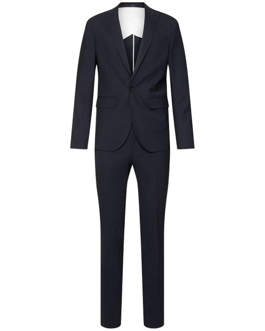 メンズ DSquared² Tokyo ウールブレンドスーツ Blue