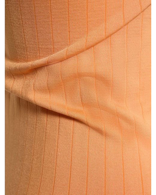 PRISM Squared Orange Body Mit Flachem Rippenmuster