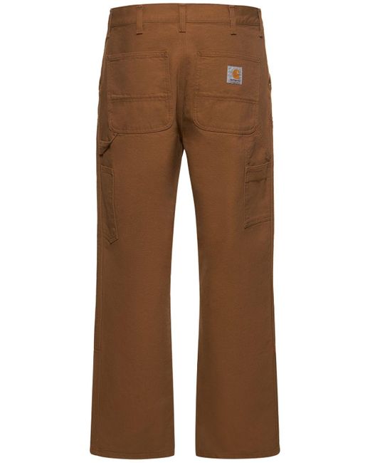 Jeans de denim de algodón Carhartt de hombre de color Brown