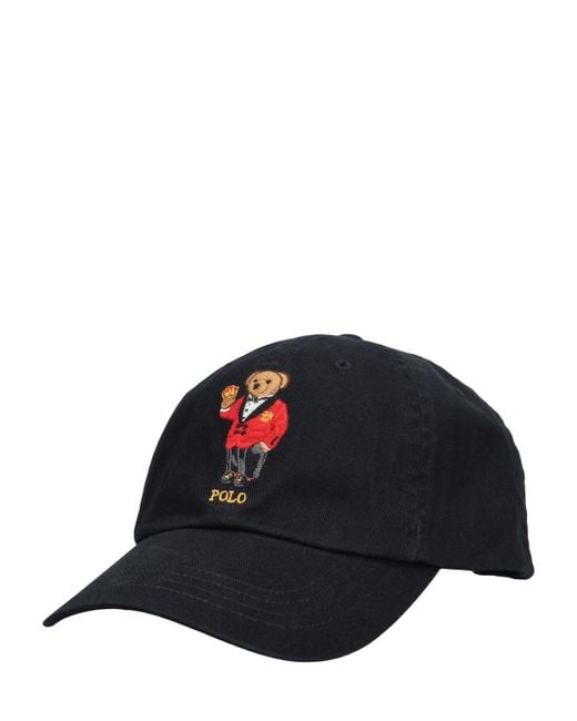 Polo Ralph Lauren Black Magic Bear Hat for men