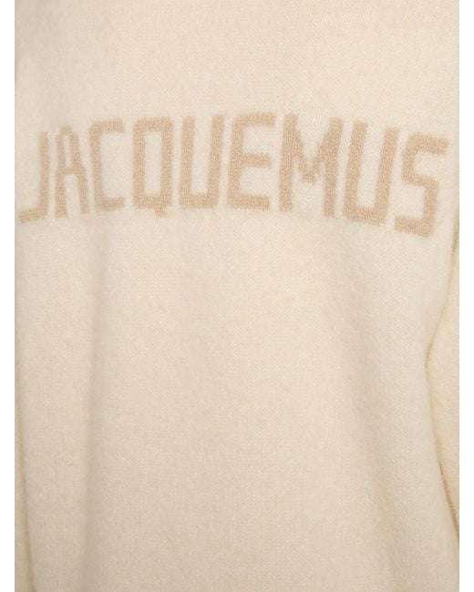 Suéter de alpaca Jacquemus de hombre de color Natural