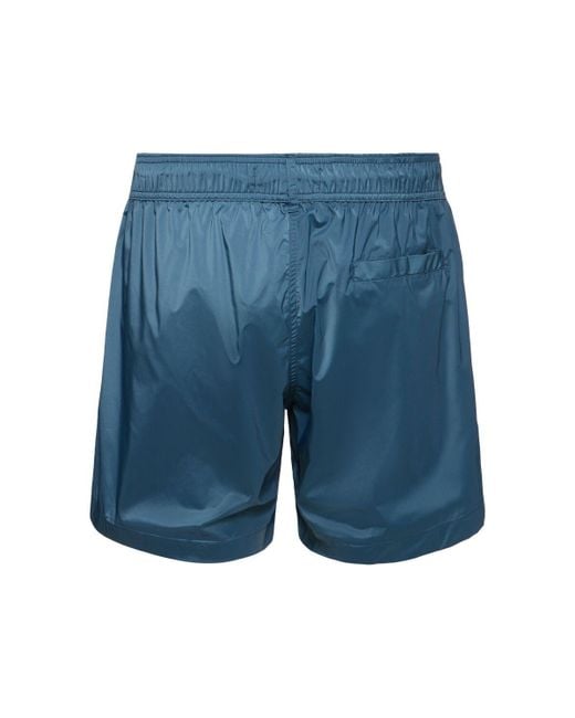 Frescobol Carioca Blue Salvador Nylon Swim Shorts for men