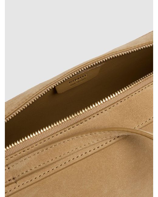 Khaite Simonaレザーショルダーバッグ Natural