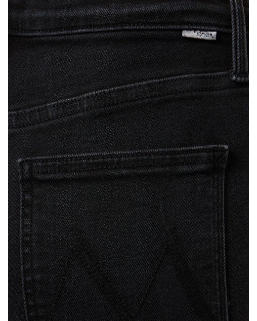 Mother Black Jeans "the Patch Pocket Rabler Sneak"