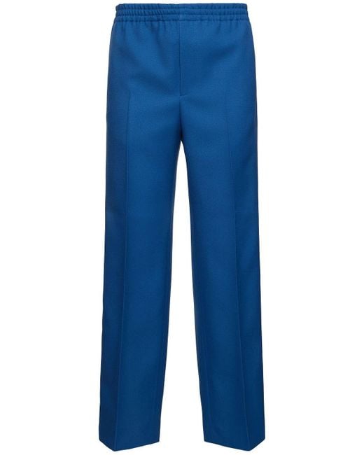 Pantaloni in techno di Gucci in Blue da Uomo