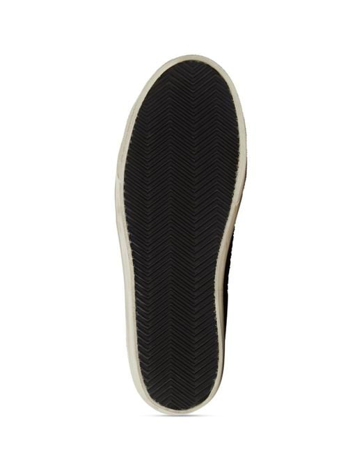 Golden Goose Deluxe Brand Black 20mm Super-star Glittered Sabot Sneakers