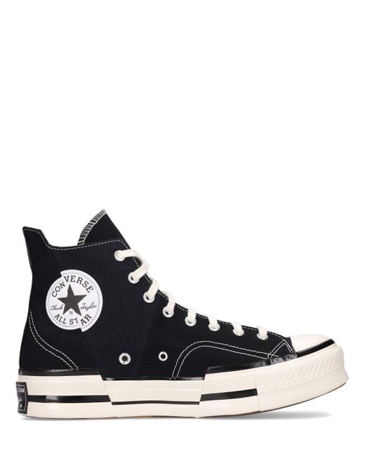 Converse Canvas Chuck 70 Plus Distorted High Sneakers in Blue for Men ...