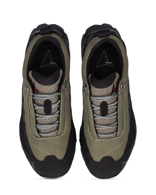 Sneakers khatarina de techno y piel Roa de color Black
