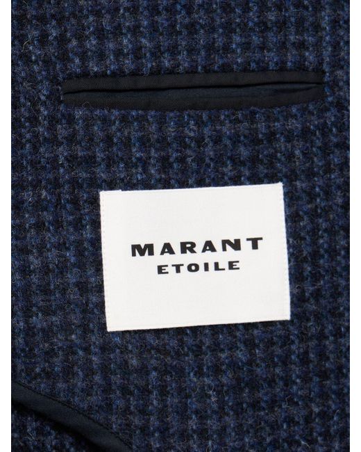 Isabel Marant Charlyne ウールコート Blue